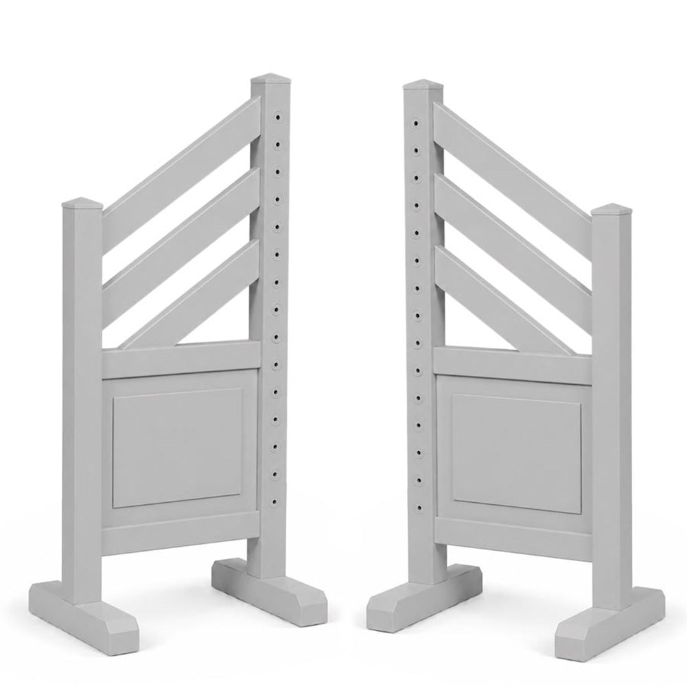 Burlingham Sports Diagonal Panel 5 Ft Solid Color Jump Standards