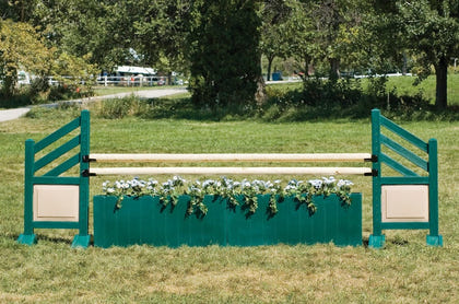 Burlingham Sports Diagonal Panel Two Tone 5 Ft Jump Standards