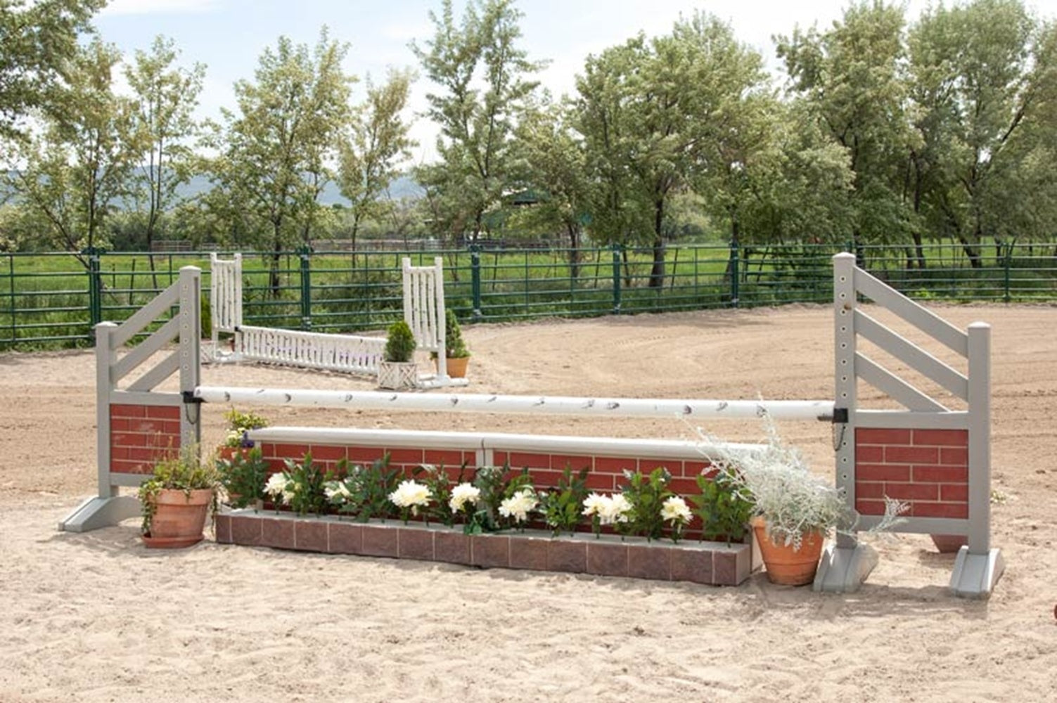 Burlingham Sports Red Brick 5 Ft Jump Standards