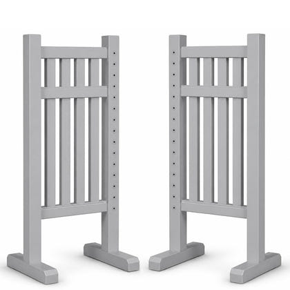 Burlingham Sports Vertical Slat Solid Color 5 Ft Jump Standards