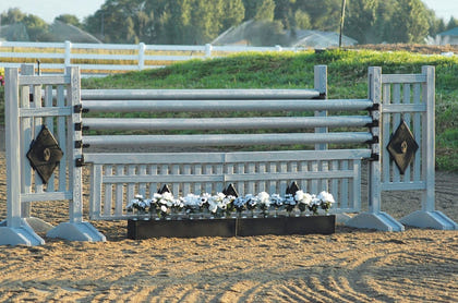 Burlingham Sports Schooling Standards 5 Ft - Solid Pin Holes