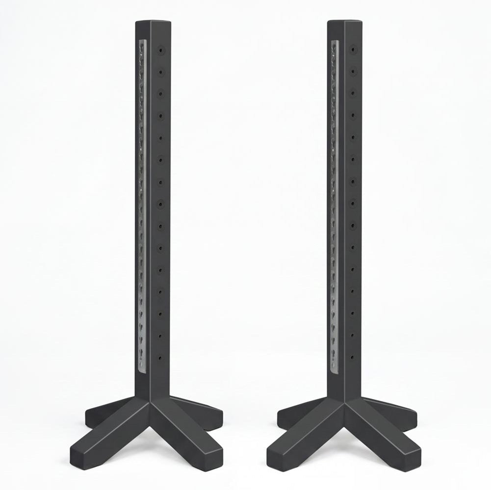 Burlingham Sports Schooling Standards 5 Ft - Metal Keyhole Tracks