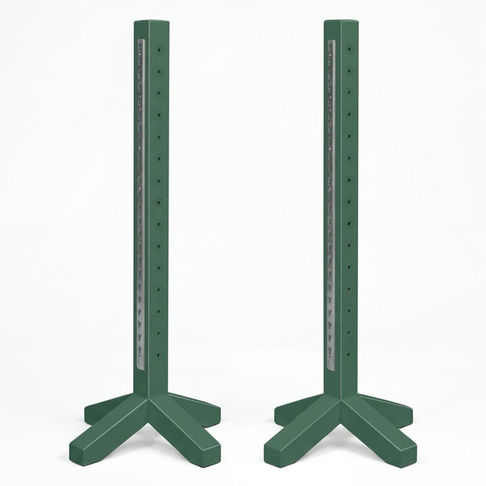 Burlingham Sports Schooling Standards 5 Ft - Metal Keyhole Tracks