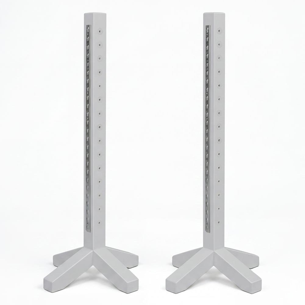 Burlingham Sports Schooling Standards 5 Ft - Metal Keyhole Tracks