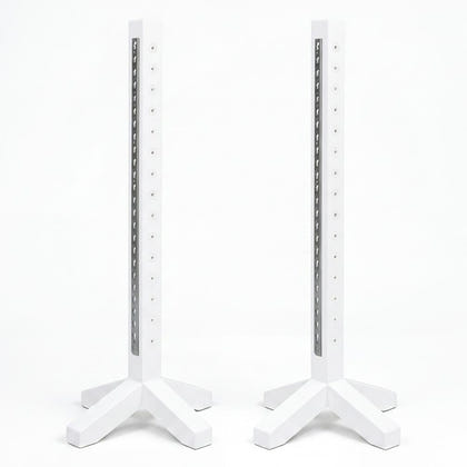 Burlingham Sports Schooling Standards 5 Ft - Metal Keyhole Tracks