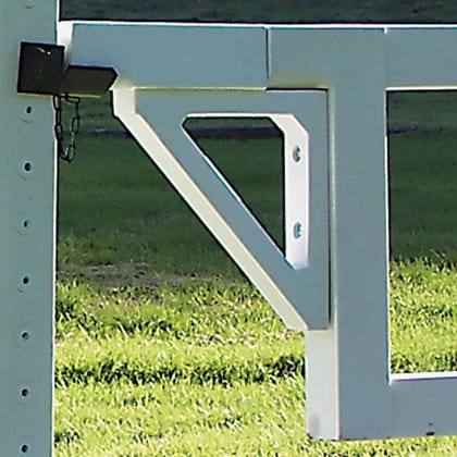 Burlingham Sports Four-Panel Two-Tone 10 Ft Gate