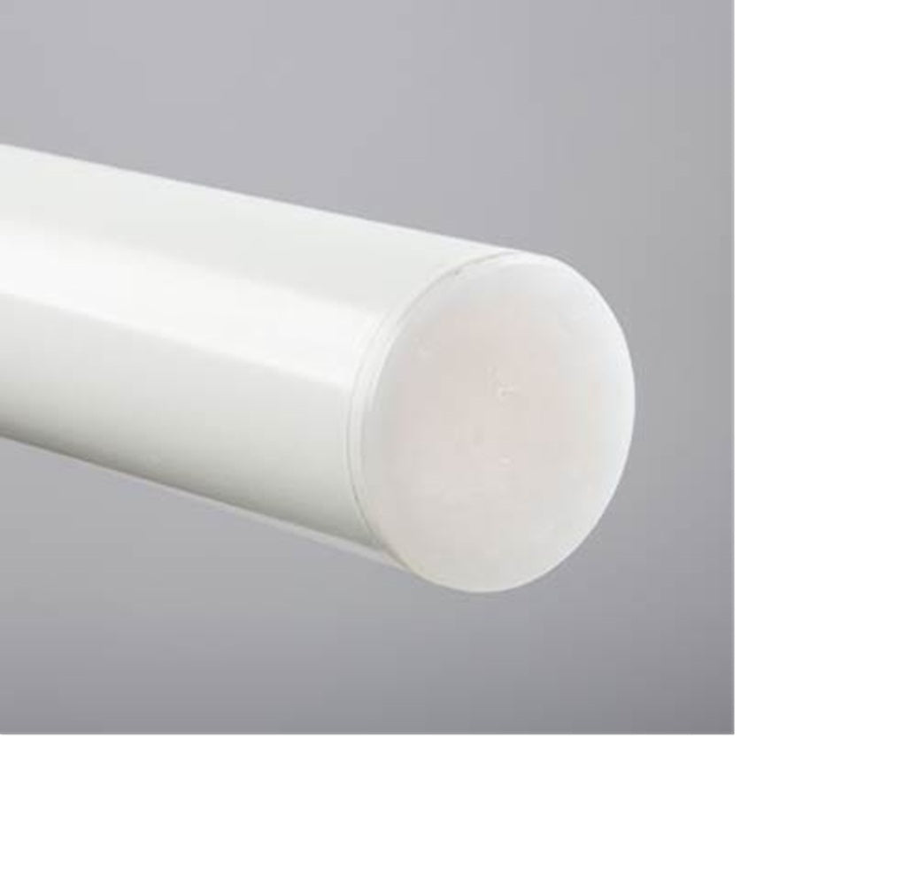 Burlingham Sports 8-ft Solid White Perfect Poles