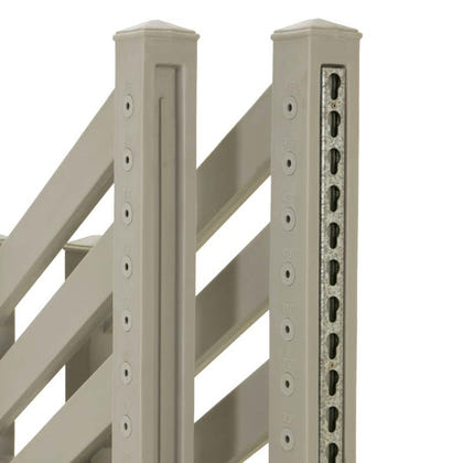 Burlingham Sports Metal Pinless Jump Cup Keyhole Tracks
