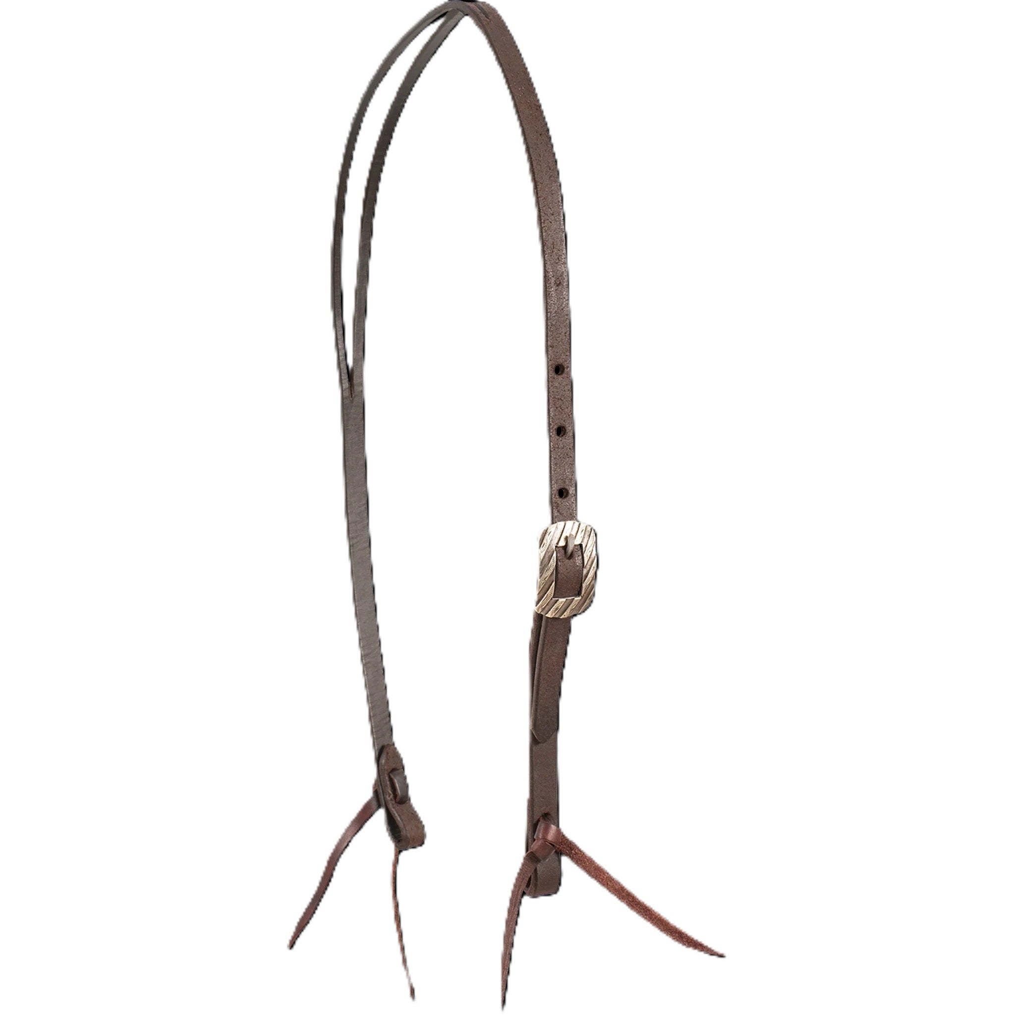 Martin Saddlery 5/8" Split Ear Headstall with Bandera Buckle and Latigo Ties