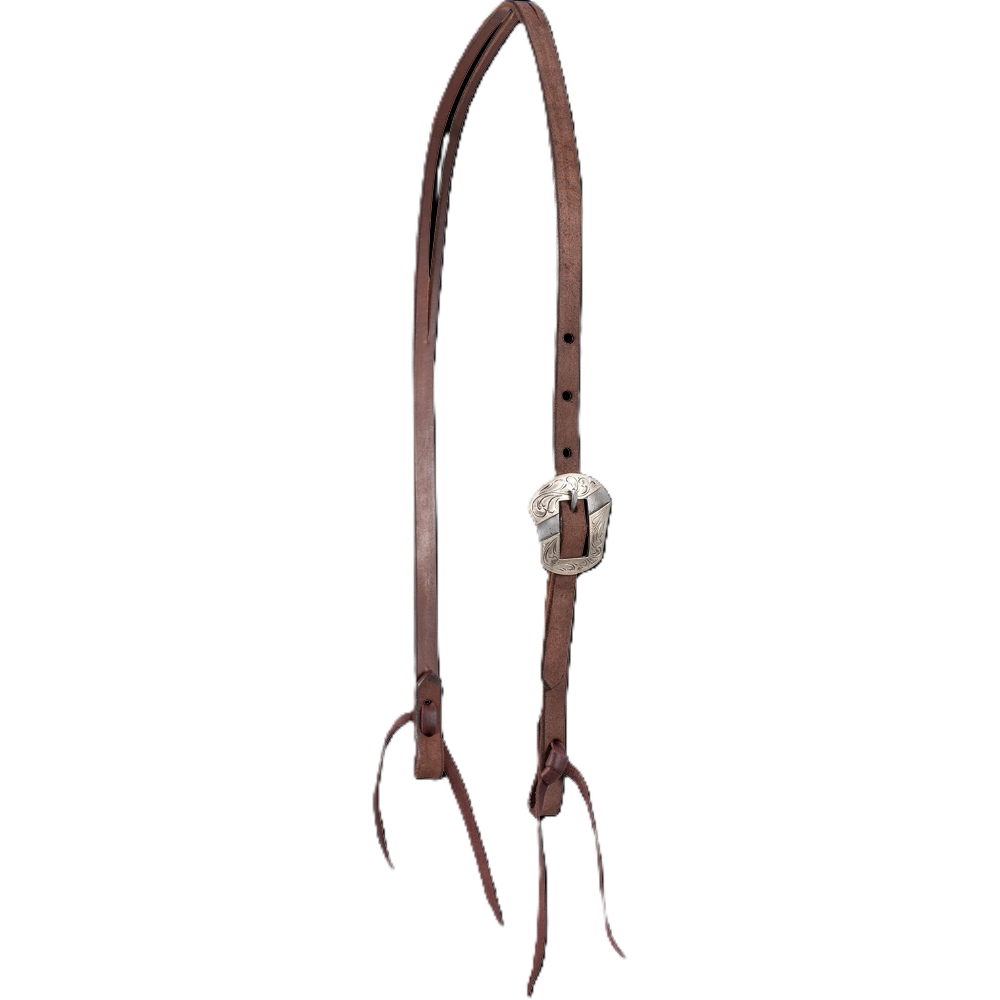 Martin Saddlery 5/8" Split Ear Headstall with Salinas Buckle and Latigo Ties