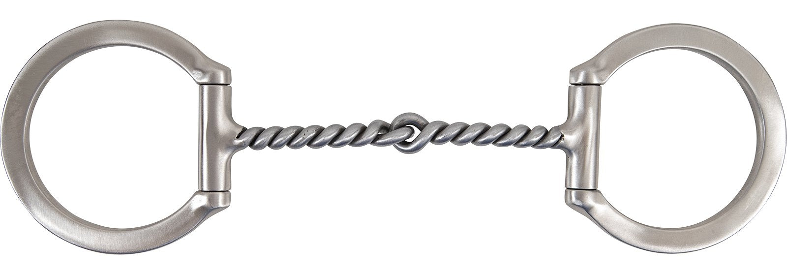 Classic Equine Twisted Wire D Ring Snaffle Bit