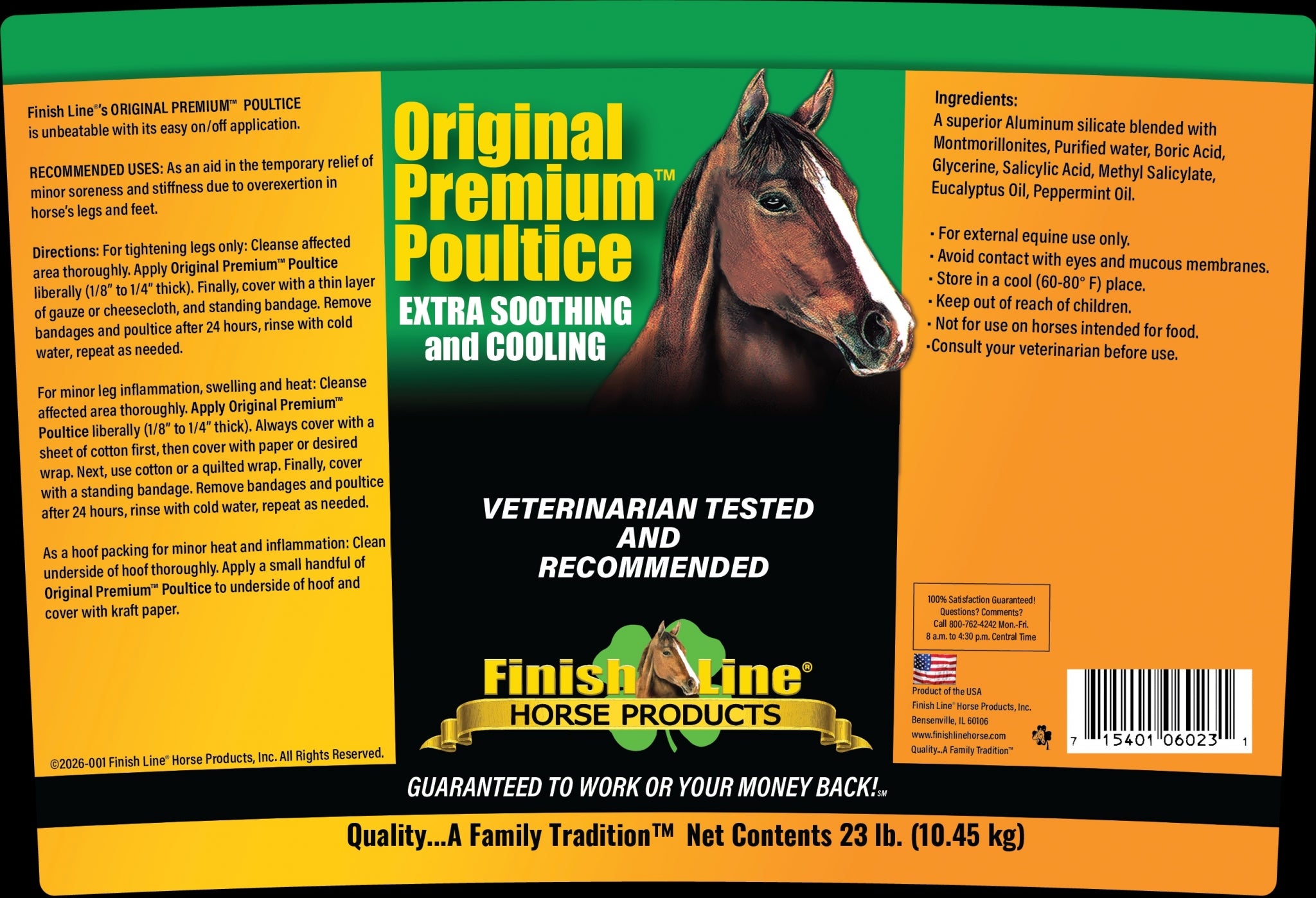Finish Line Original Premium Poultice