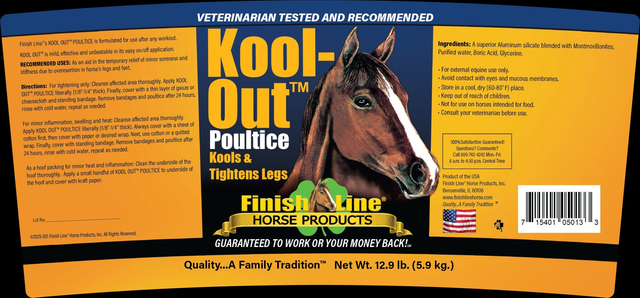 Finish Line Kool-Out Poultice