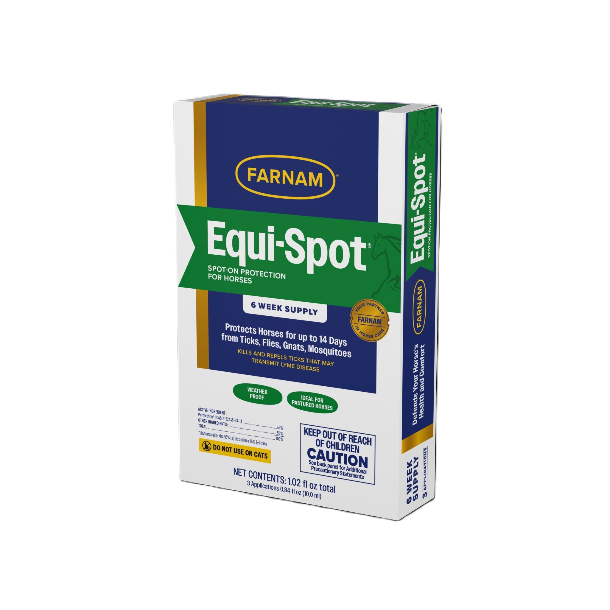 Farnam Equi-Spot - Spot-On Fly Control For Horses