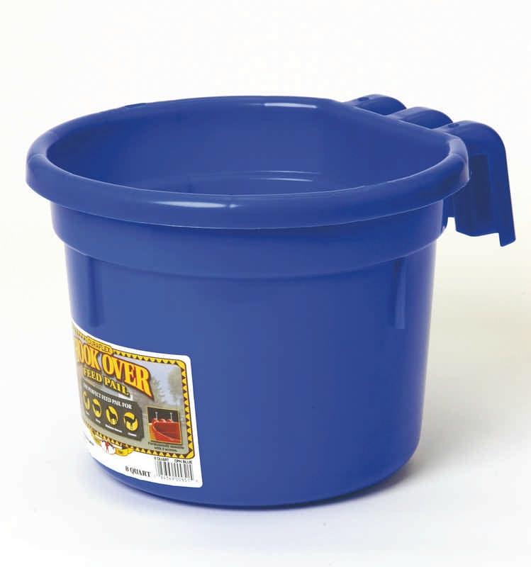 8 Quart Hook Over Feed Pail