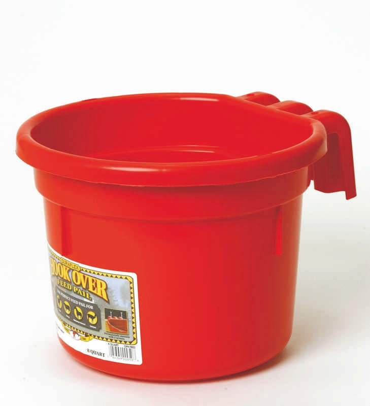8 Quart Hook Over Feed Pail