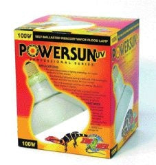 Power Sun UV Flood Lamp For Reptiles