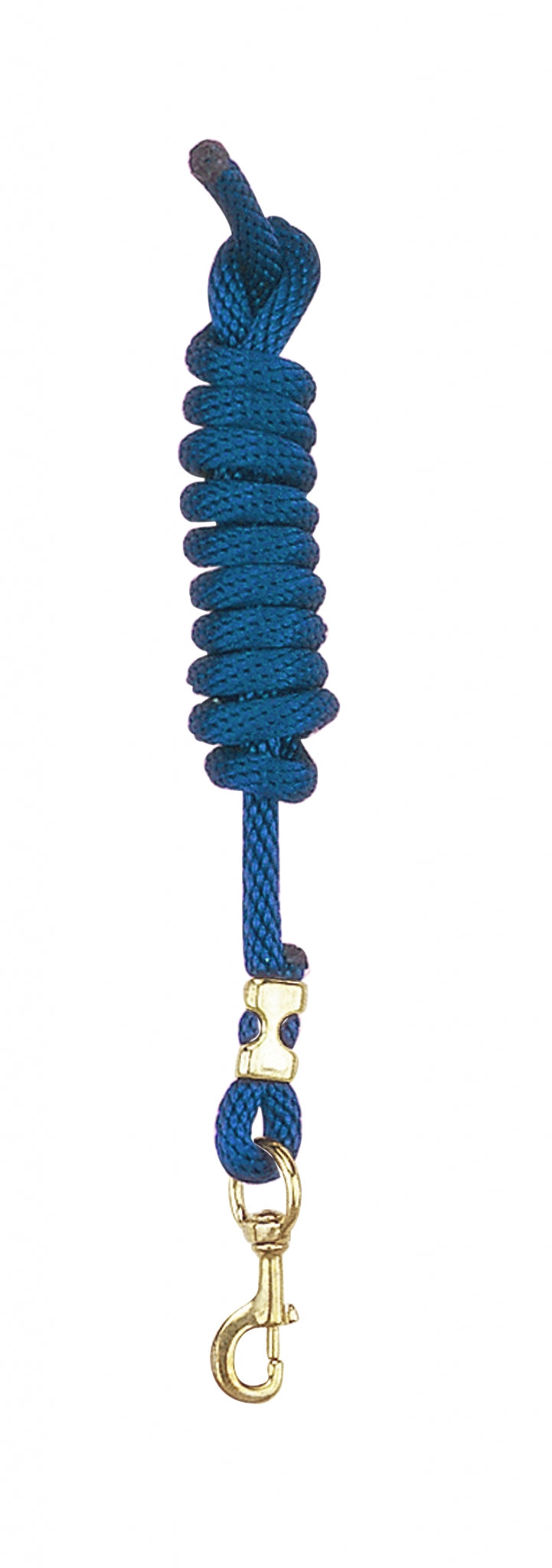Perris Poly Nylon Lead With Brass Snap 8ft Brn