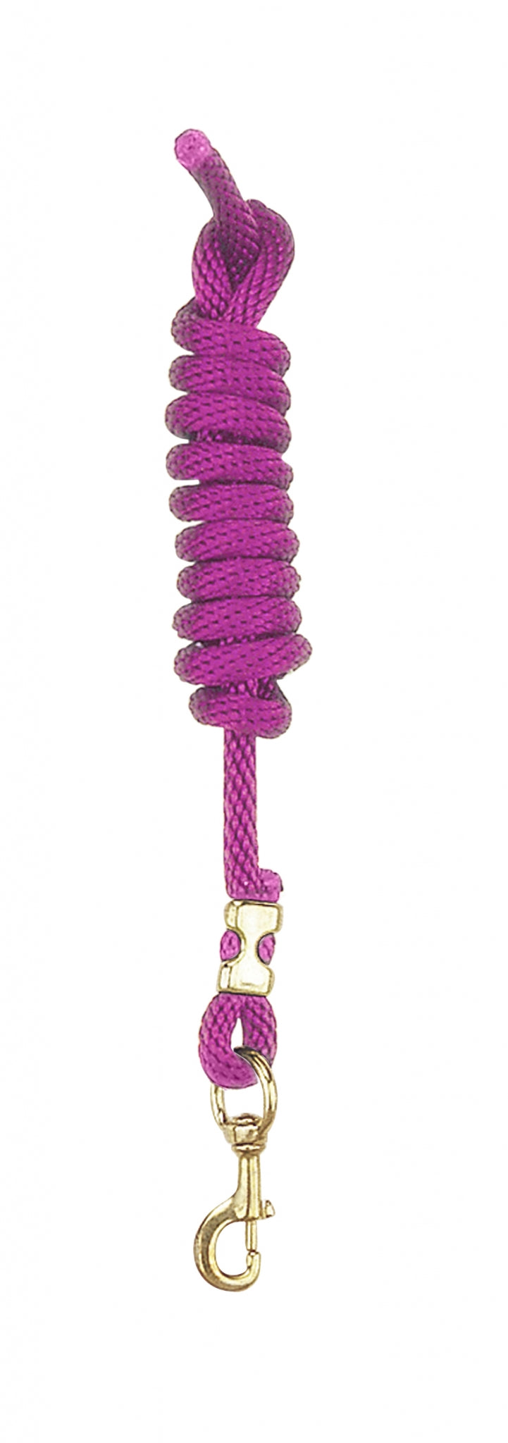 Perris Poly Nylon Lead With Brass Snap 8ft Brn