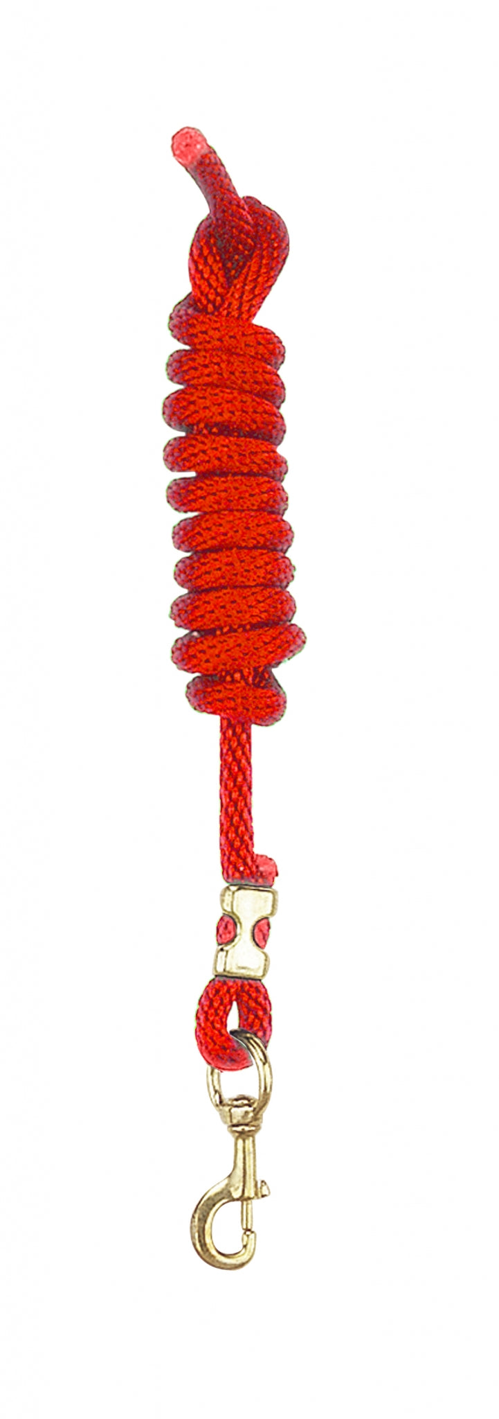 Perris Poly Nylon Lead With Brass Snap 8ft Brn