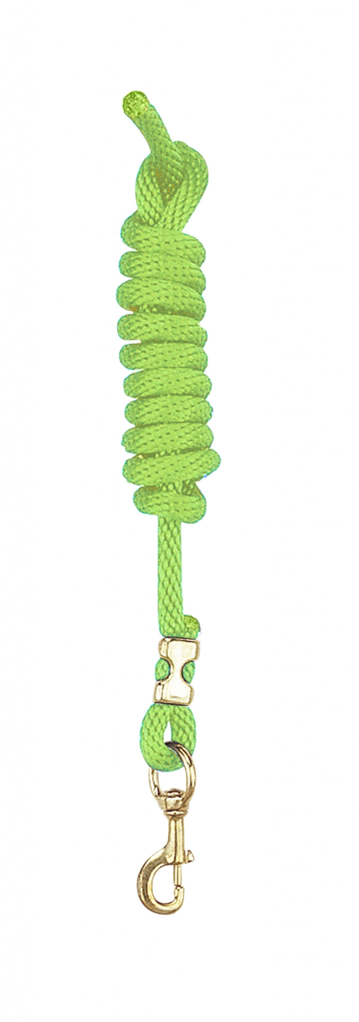 Perris Poly Nylon Lead With Brass Snap 8ft Brn
