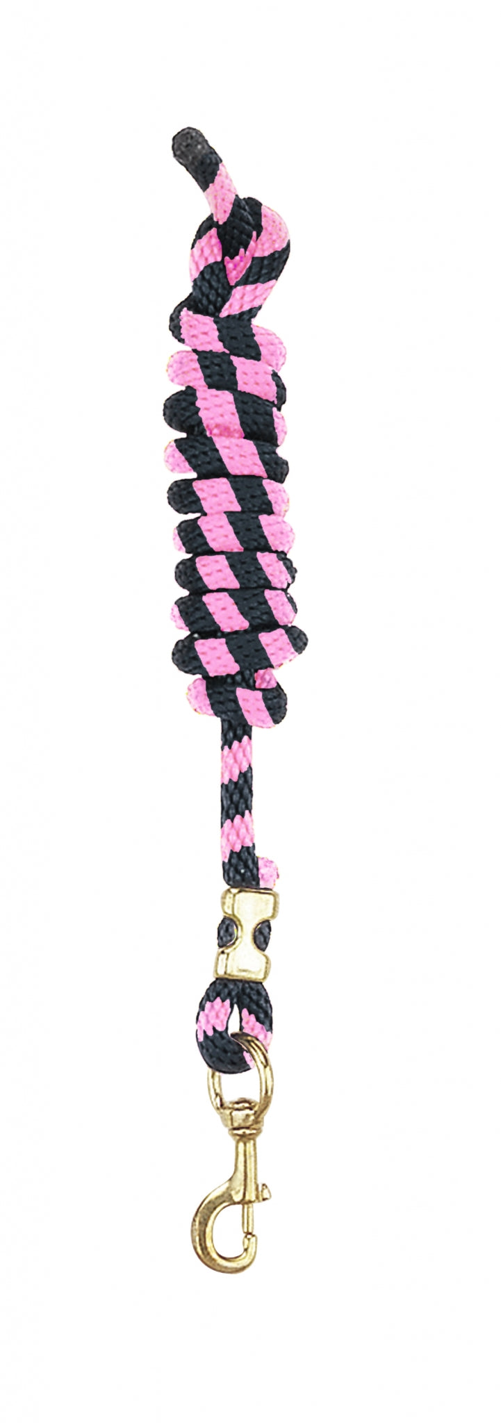 Perris Poly Nylon Lead With Brass Snap 8ft Brn