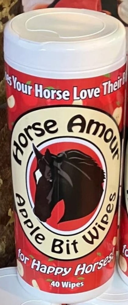 Horse Amour Bit Wipes