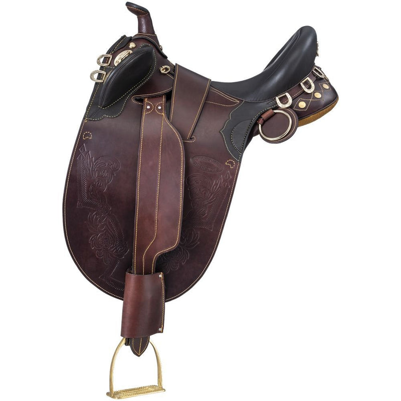 Australian Outrider Stockman Bush Rider Saddle - Wide