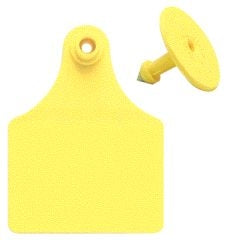 Allflex Global Yellow Maxi Numbered Ear Tags