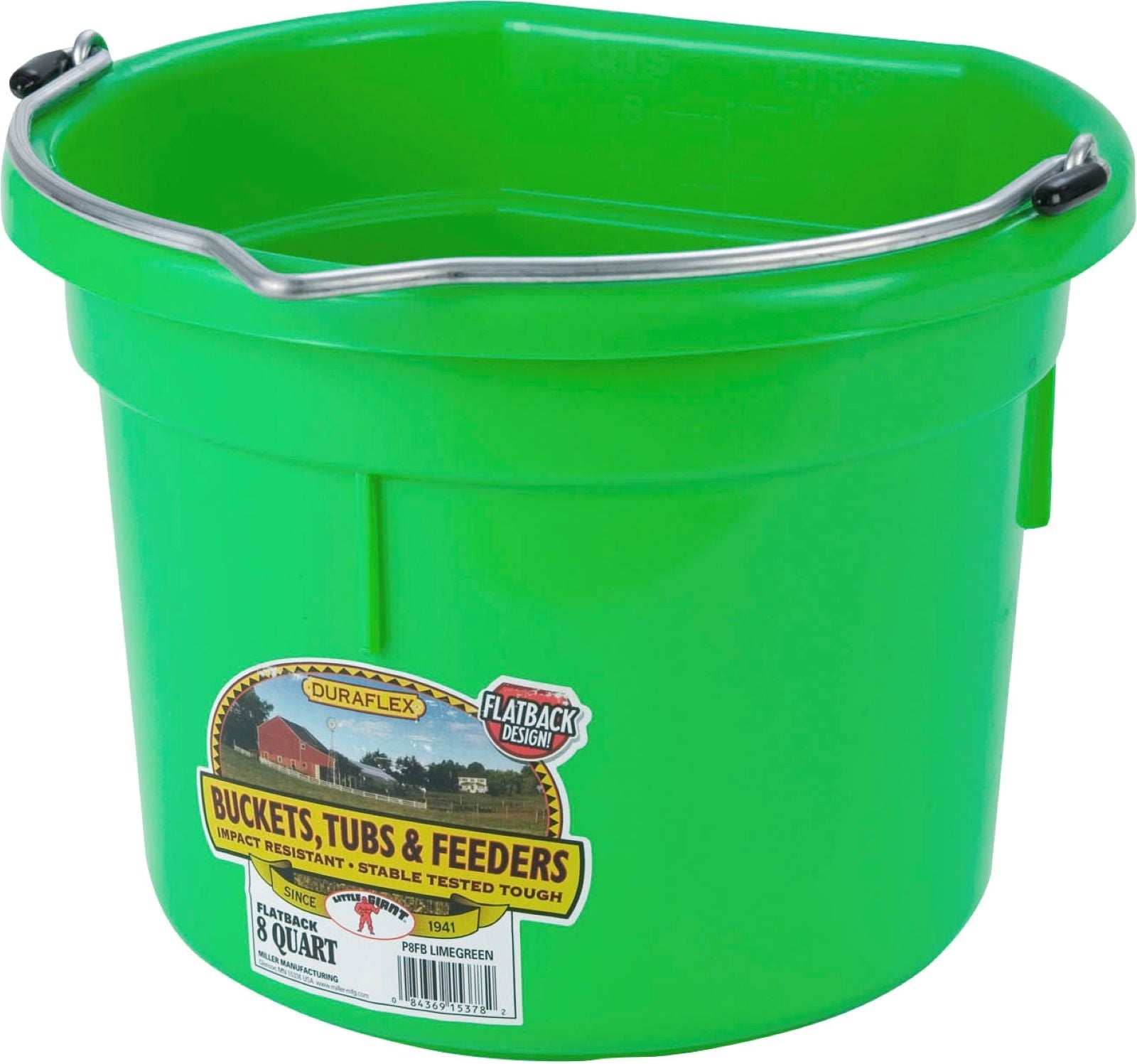 Flatback Bucket For Goats/Sheep/Miniature Horses