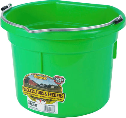 Flatback Bucket For Goats/Sheep/Miniature Horses