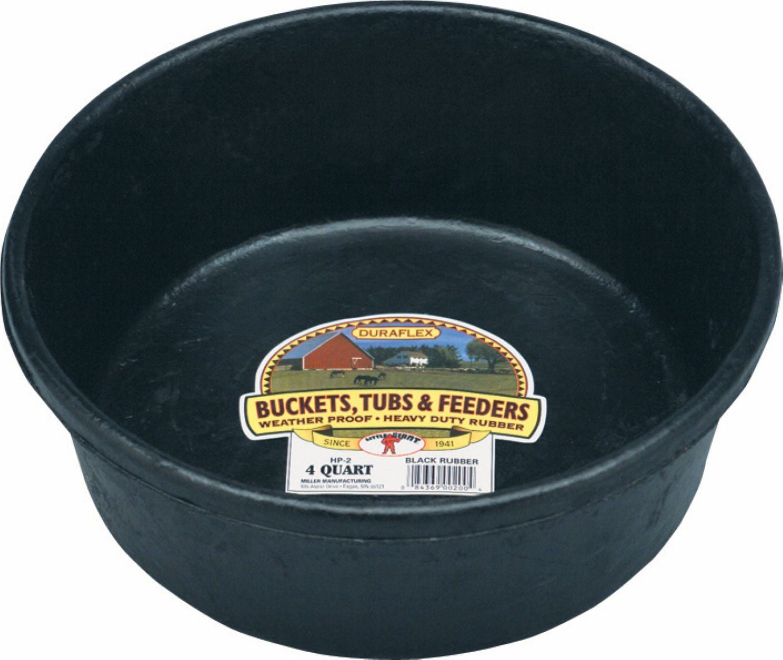 Rubber Feed Pan