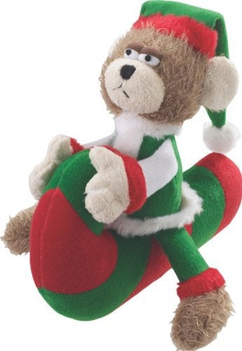 Holiday Plush Candycane Riders 8.75 INCH Steel
