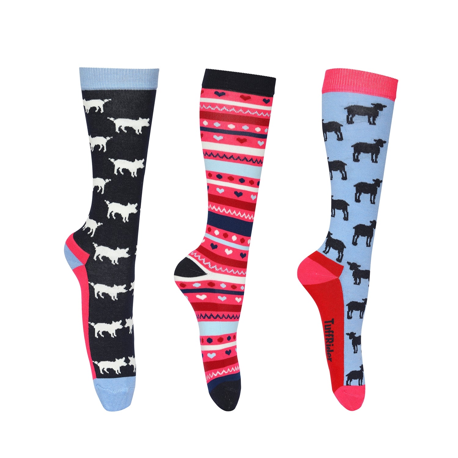 TuffRider Pig Socks