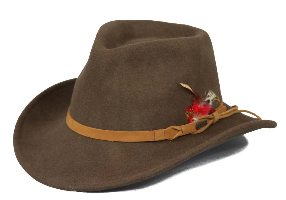 OPEN BOX - Outback Tassy Crushers Randwick Hat - Medium - Brown