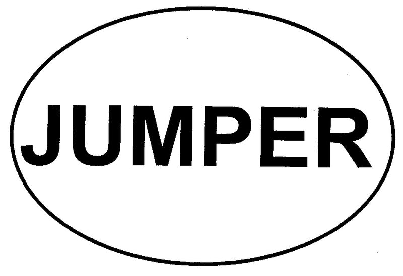 Euro Jumper (Letter) Decal
