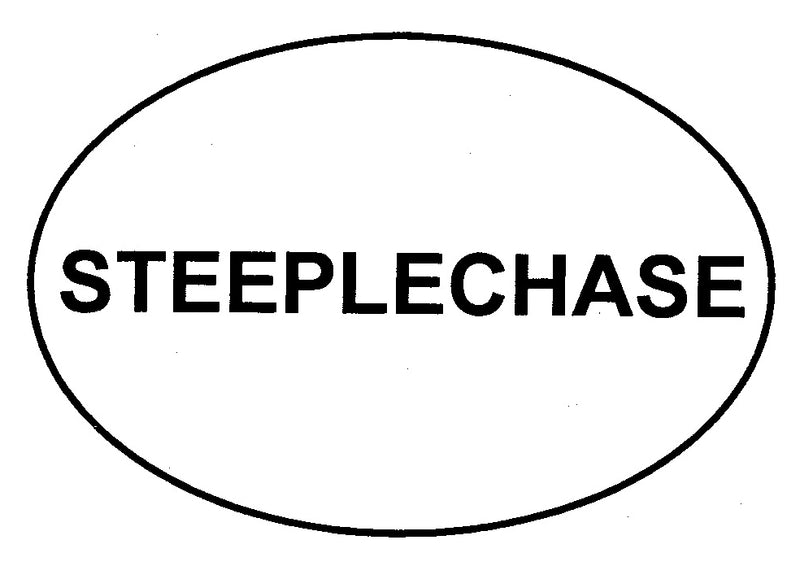 Euro Steeplechase (Letter) Decal