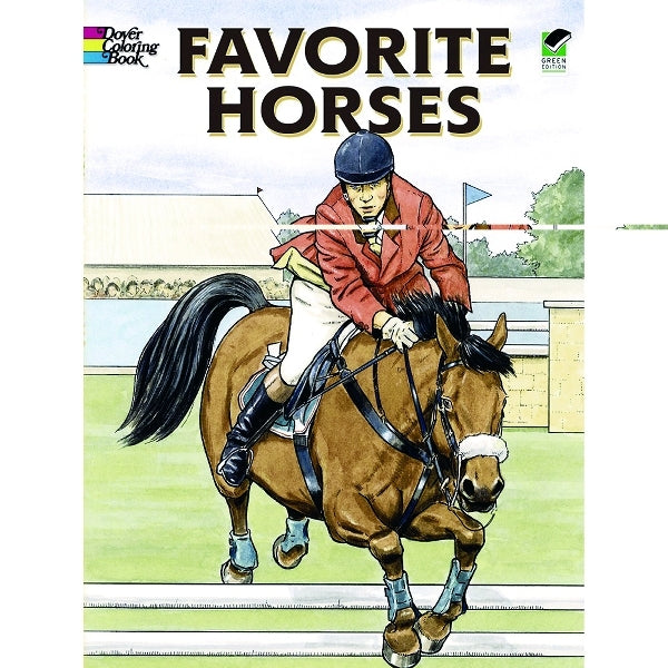 Favorite Horses Coloring Book