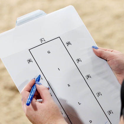 HorZe Learner Dressage Test Board