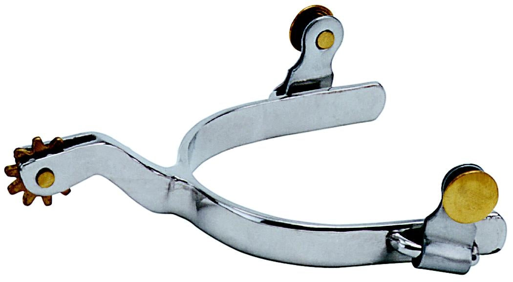 Weaver CP Ladies Roping Spurs with Plain Band