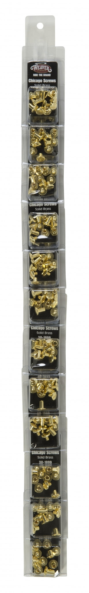 Weaver Leather Merchandising Strip Chicago Screws