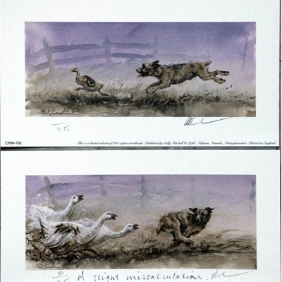 A Slight Miscalculation By: Mick Cawston Set of two