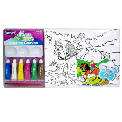 Breyer Paint on Canvas Morgan Horse
