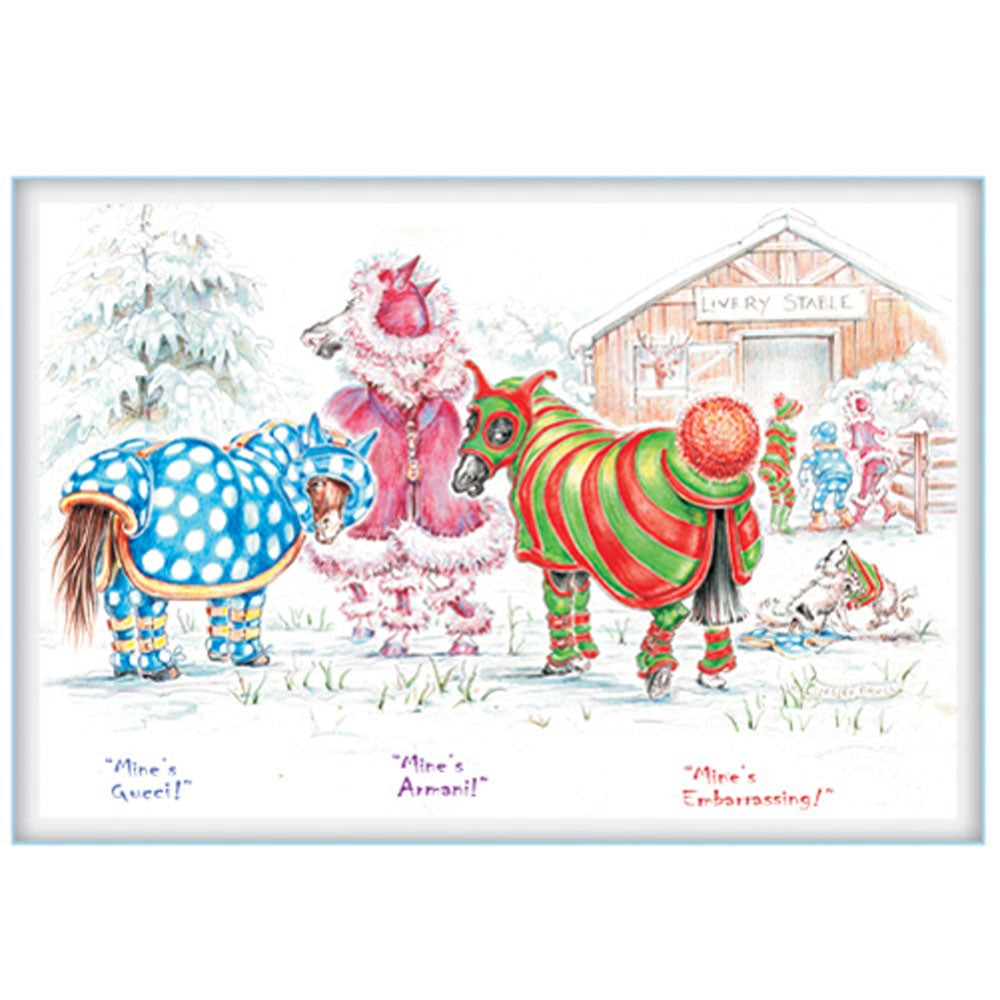 Mines Gucci Blank Greeting Cards - 6 Pack