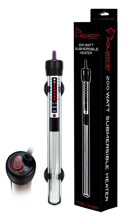 Aquatop Submersible Glass Aquarium Heater