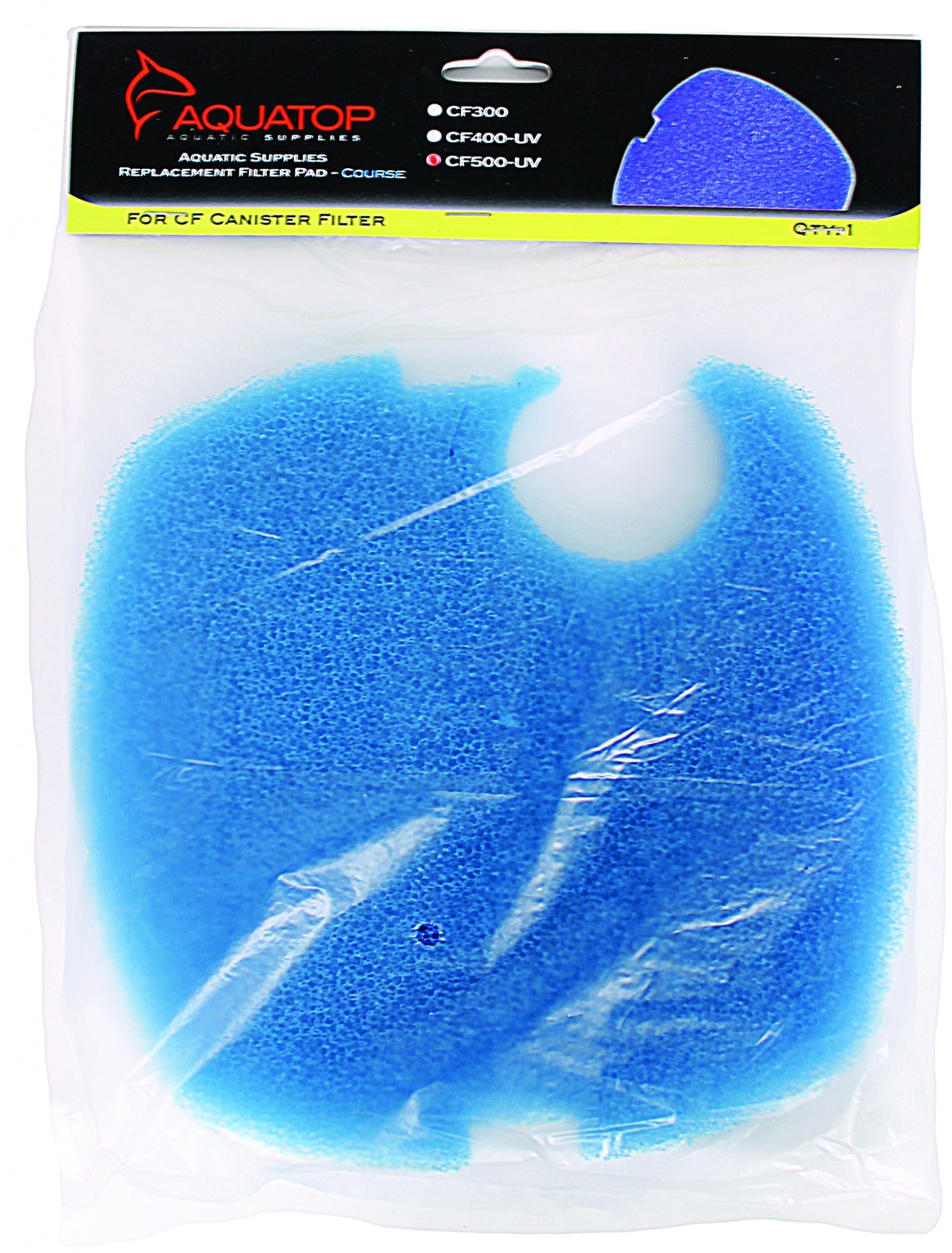 Aquatop Replacement Filter Pad For CF500UV Canister - Coarse