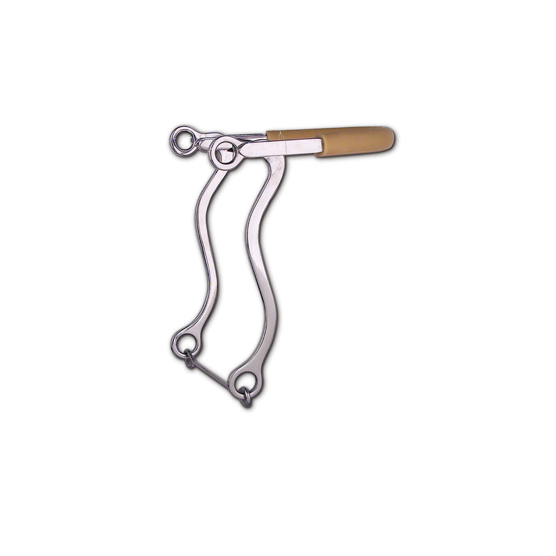 Toklat Stainless Steel Hacamore/Rubber Noseband