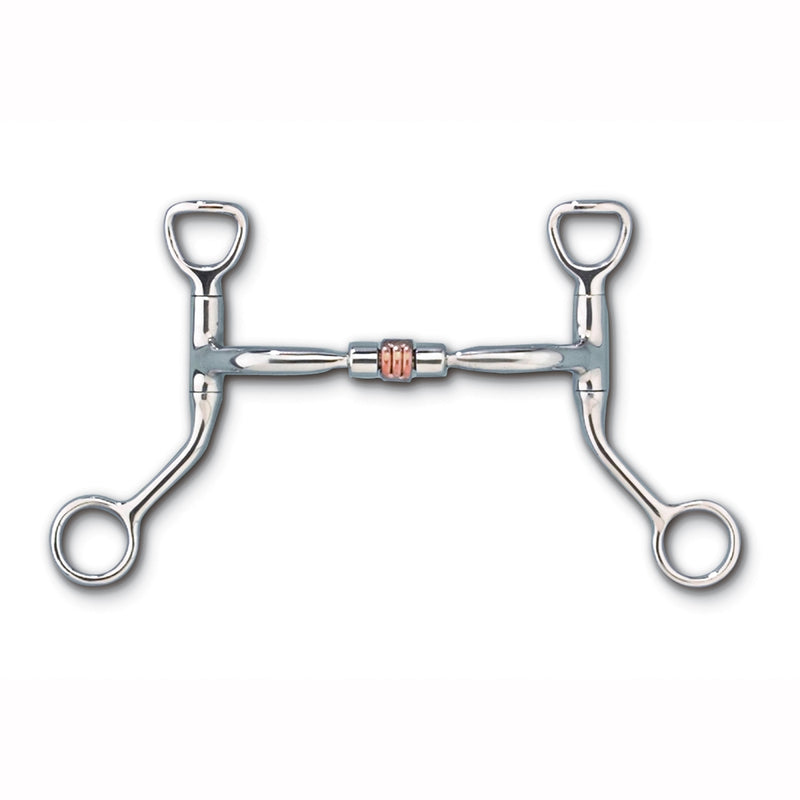 Myler 5 HBT Shank Snaffle Copper Roller