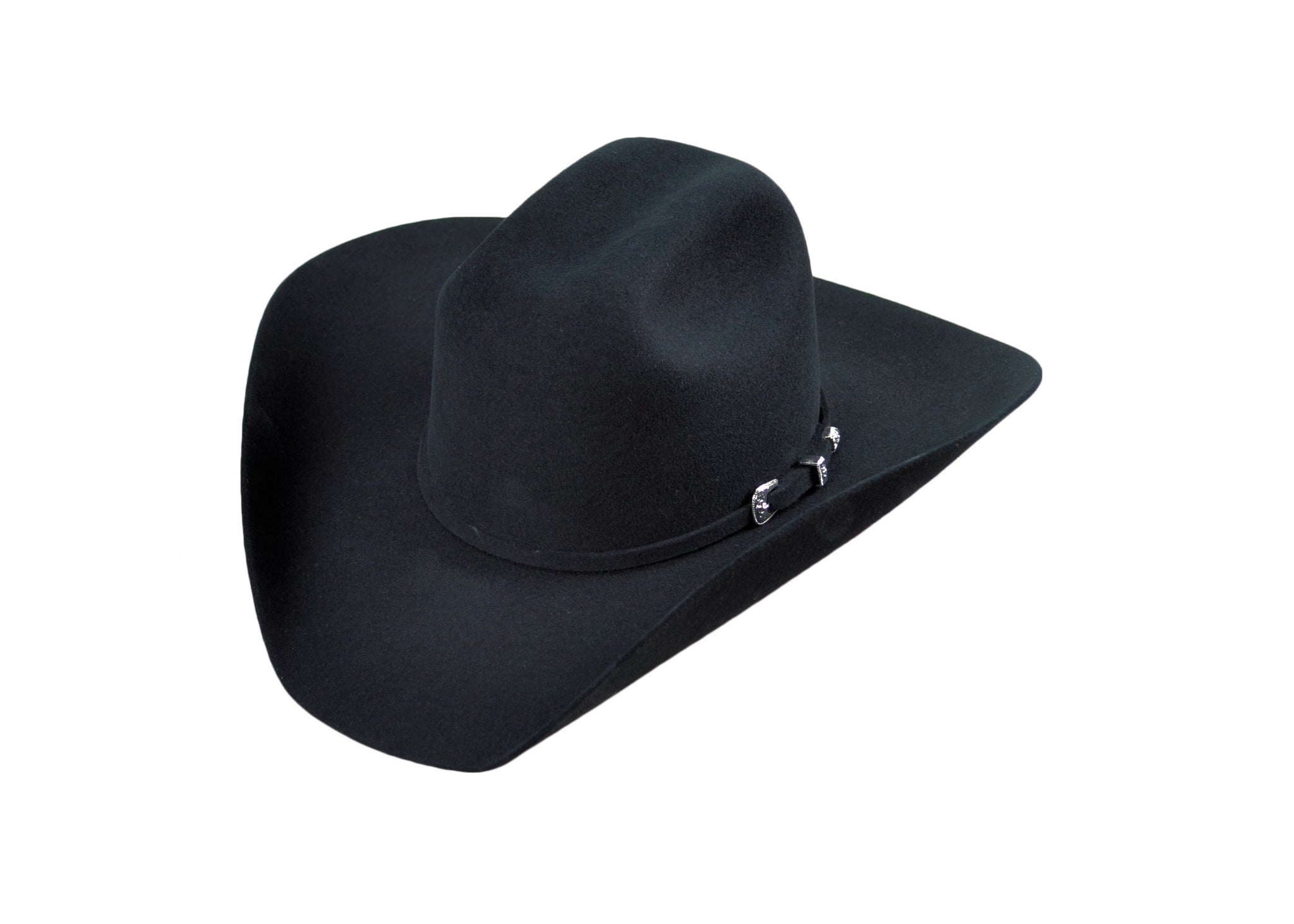 OPEN BOX Serratelli 2X Star Entre V Wool Felt Hat - 7 3/8, Black