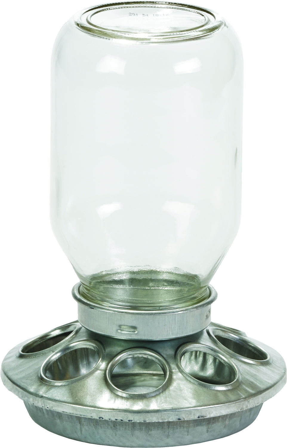 Mason Jar Baby Chick Feeder 1 Quart Clear